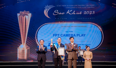 FPT Camera Play nhận giải Sao Khuê 2023